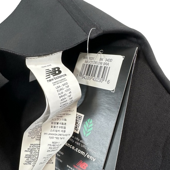 New Balance Women's Fortiflow Sports Bra Size 34DD - Picture 8 of 8